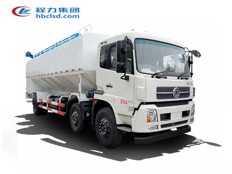 東風天錦小三軸30方飼料運輸車